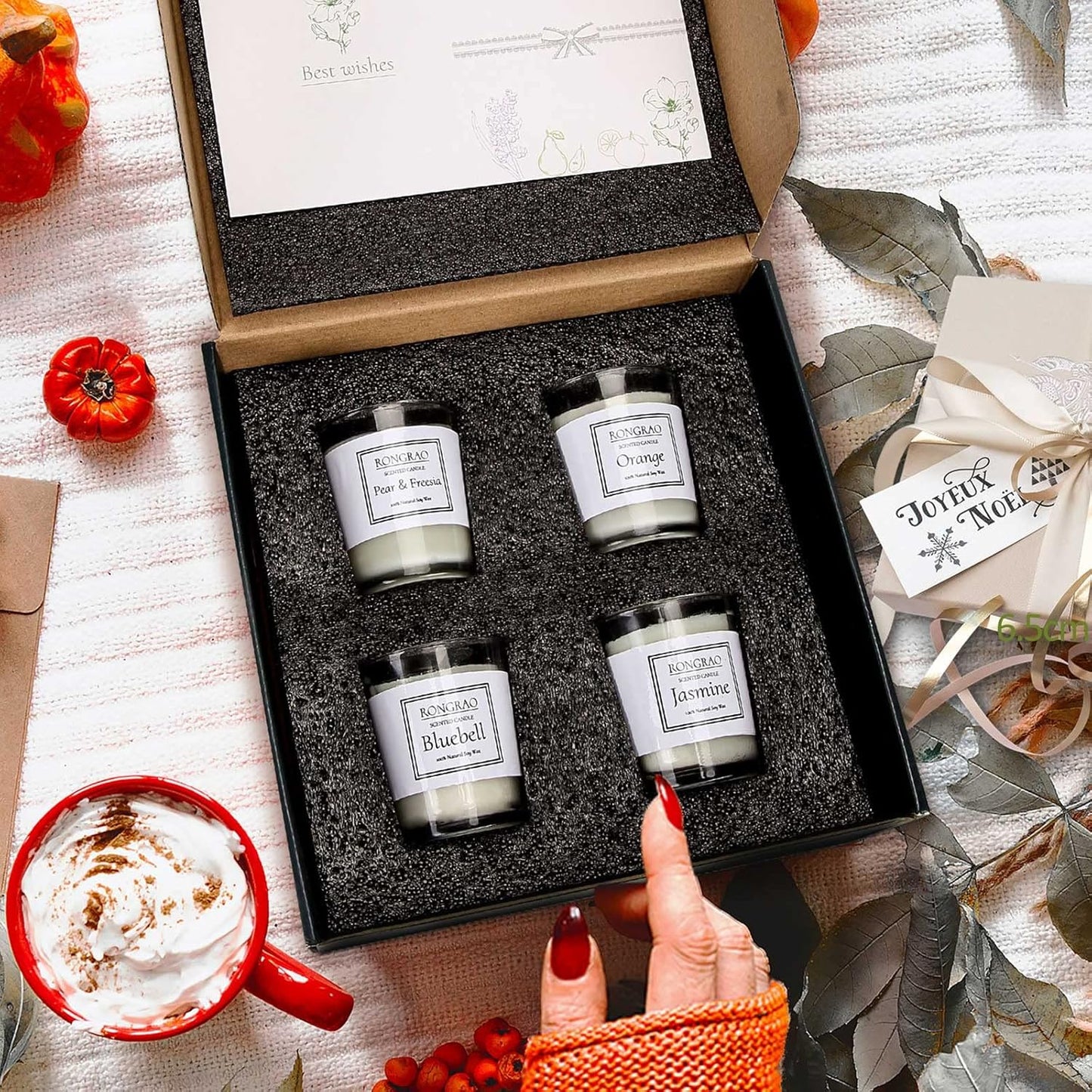 Perfect Scented Candles Gift Set - Set of 4