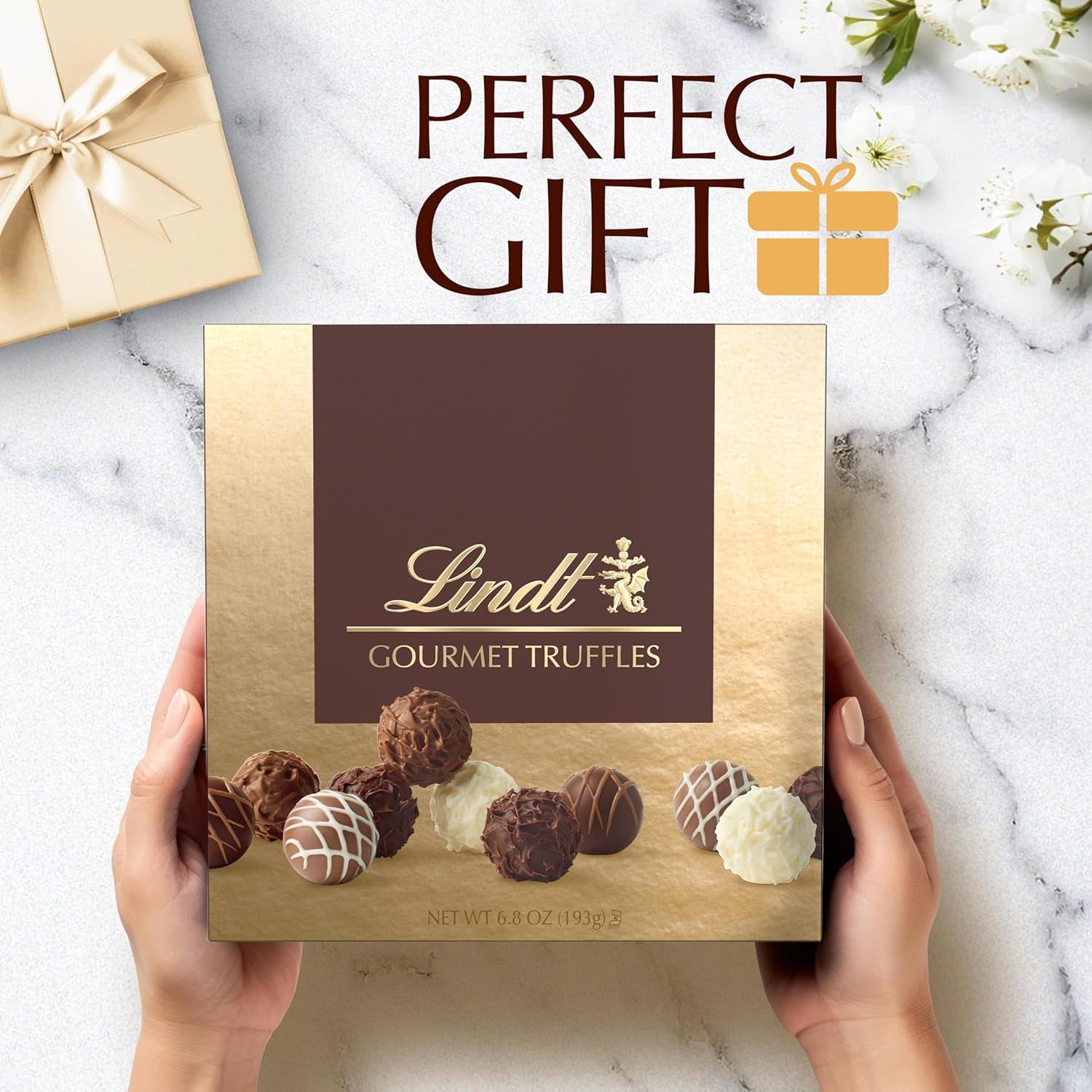 Gourmet Truffles Chocolate Candy Truffles Gift Box, Assorted Chocolate Candy Truffles, 6.8 Oz.