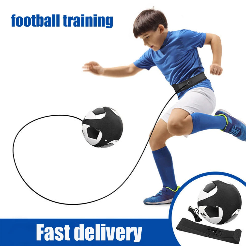 Football Training Belt Soccer Ball Kicking Belt for Adult Kids Football Trainer Mat Football Training Equipment