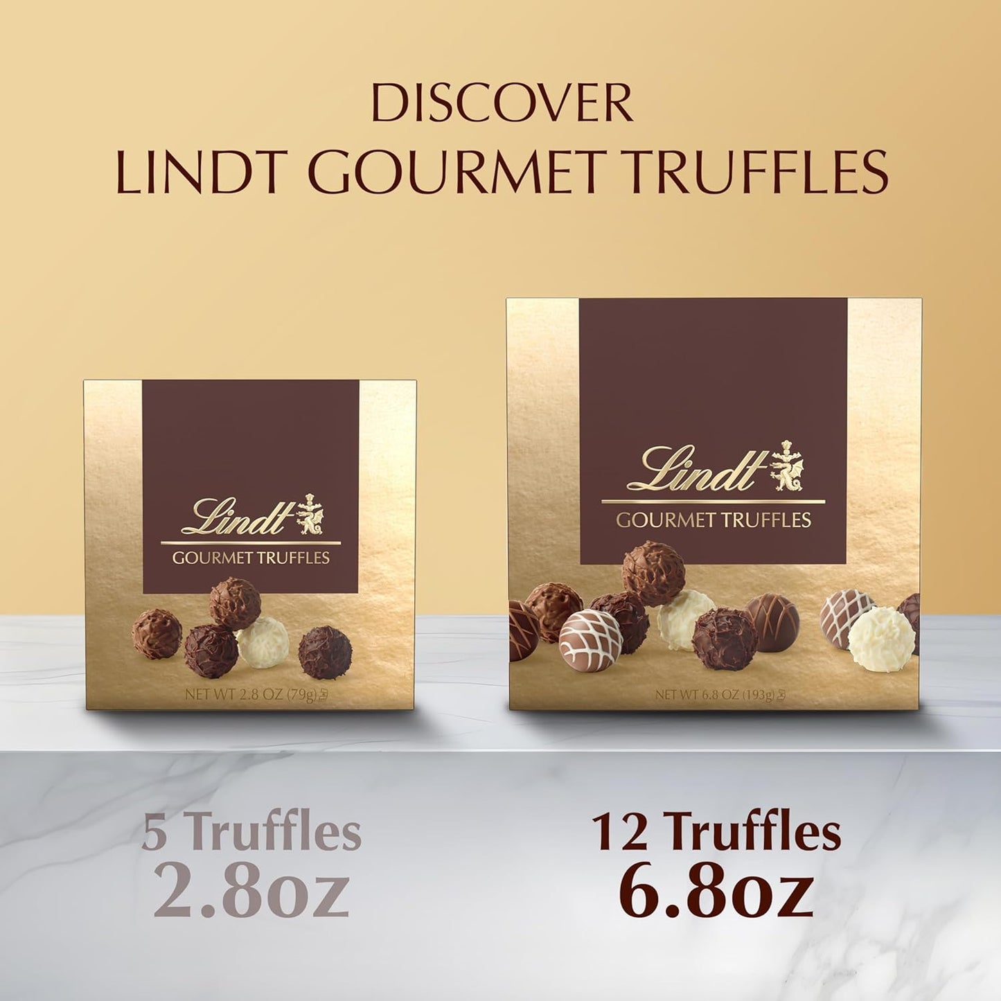 Gourmet Truffles Chocolate Candy Truffles Gift Box, Assorted Chocolate Candy Truffles, 6.8 Oz.